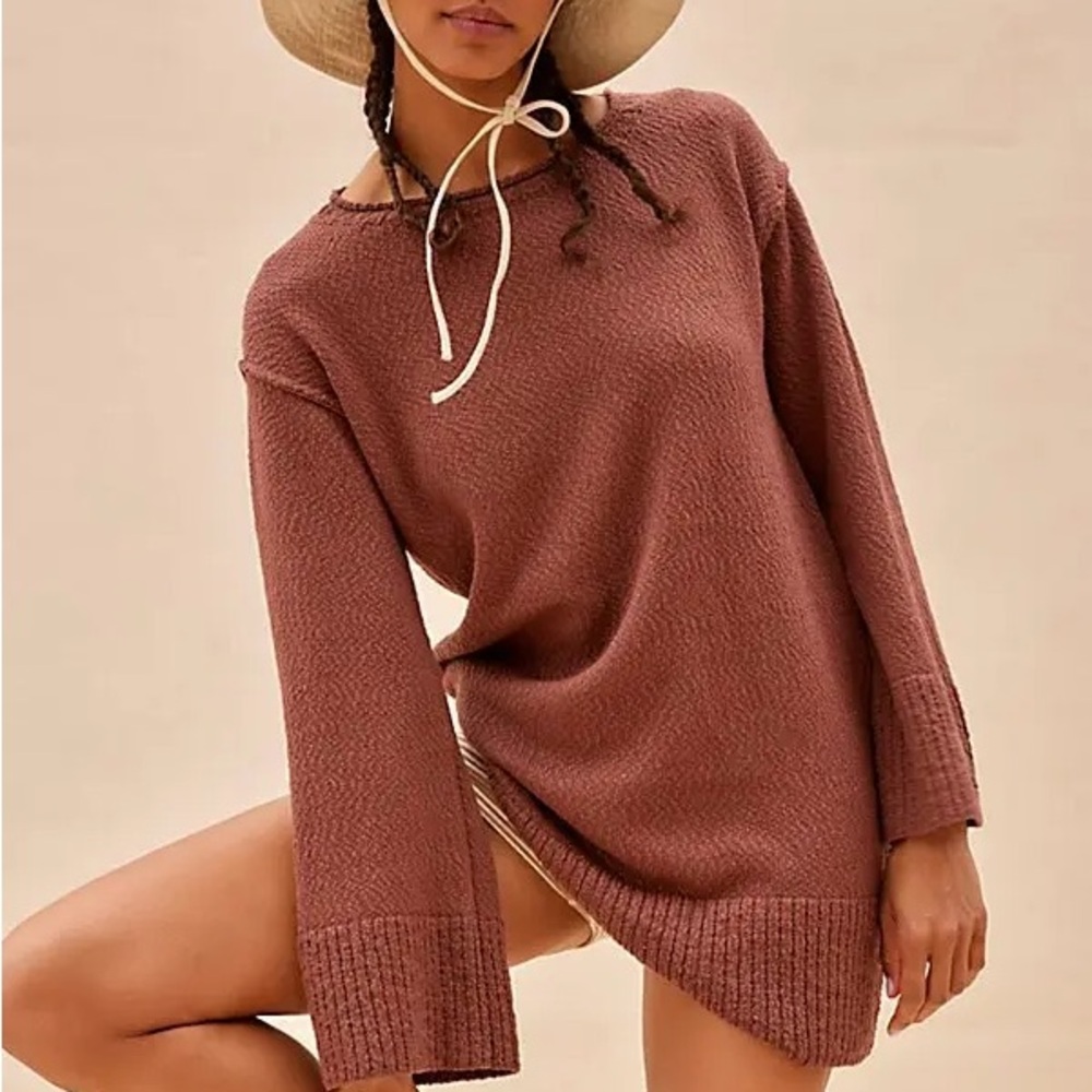 FP BEACH Melanie Sweater Tunic Dress, Size S